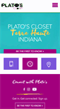 Mobile Screenshot of platosclosetterrehaute.com